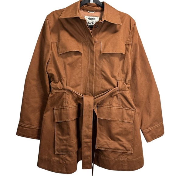 Acne Studios Safari Belted Jacket - Picture 6 of 10